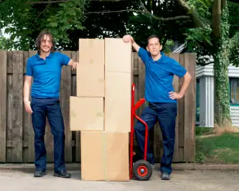 Moving van hire to Denmark